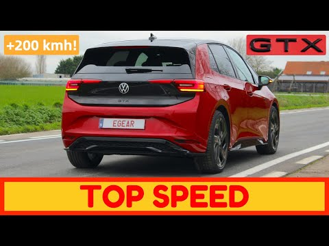 322HP VW ID.3 GTX Performance (2026) // 0-100 0-200 Top Speed on Autobahn
