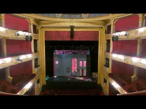 Dom Juan : montage du décor