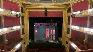 Dom Juan : montage du décor