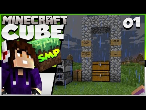 Minecraft: The Cube SMP! Episode 01 - Santa Field!