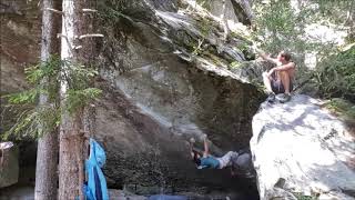 Video thumbnail de Blown Away, 7b. Magic Wood