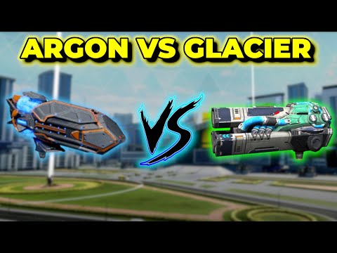 WR - Argon VS Glacier - How Much Stronger Is The Argon???  | War Robots