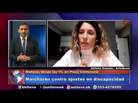 Personas con discapacidad: marcha para frenar posible ajuste