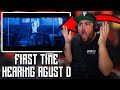 RAPPER REACTS to Agust D 'Agust D' MV (FIRST TIME HEARING)