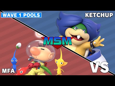 Offline MSM 240 - MFA (Olimar) VS THC | Ketchup (Bowser Jr.) Wave 1 Pools
