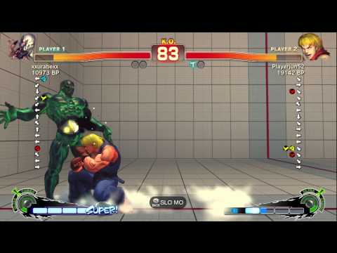 Playerjun52 [Ken] vs xxurabexx [Seth] SSF4 Japanese Online Ranked Matches - TRUE-HD