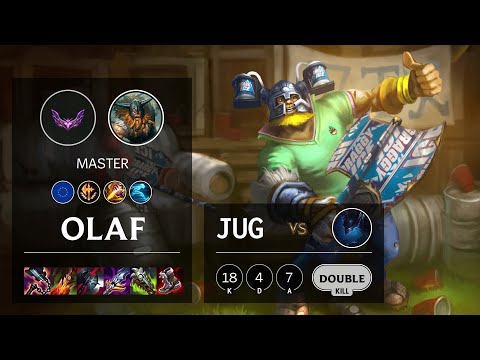 Olaf Jungle vs Nocturne - EUW Master Patch 12.5