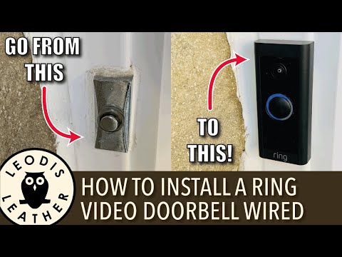 How to Install Ring Video Doorbell Wired (Easy!) // NEW HOUSE EP #5