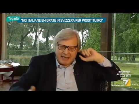 Vittorio Sgarbi: 'Smettiamola di dire che ogni prostituta è schiava. Luxuria batteva, era forzata?'