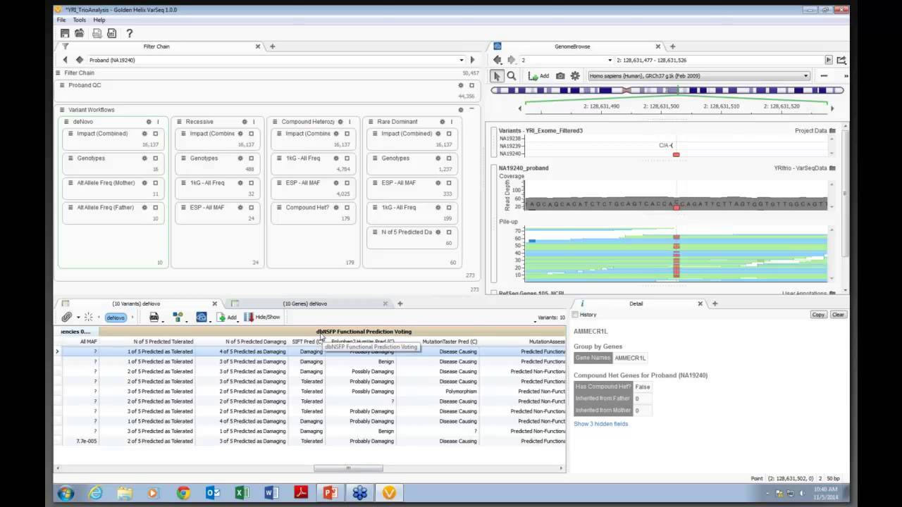 Getting Started with Golden Helix Varseq: The VarSeq User Experience