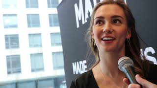 WYNONNA EARP's Katherine Barrell on what she's a fan of