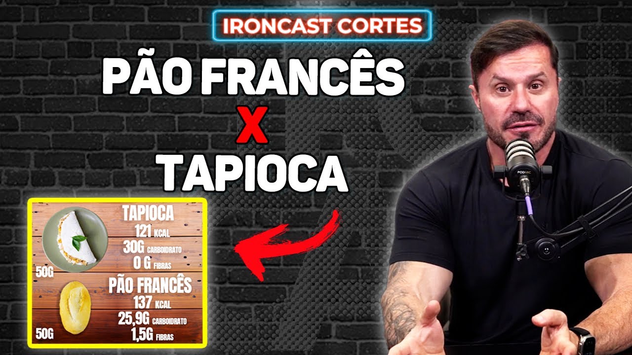 POSSO TROCAR O PÃO FRANCÊS POR TAPIOCA? APRENDA A VERDADE SOBRE ESSE MITO! – IRONCAST CORTES