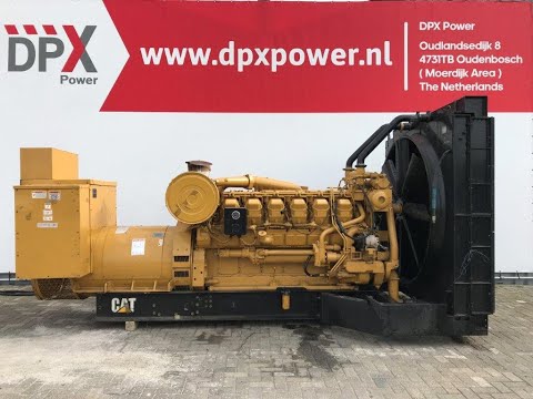 DPX Power : Caterpillar 3512 - 1.275 kVA Generator - DPX-11839
