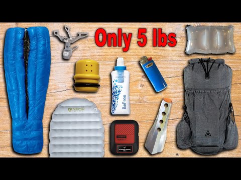 The Super Ultralight Backpacking Gear List | 2025