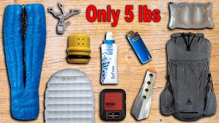 The Super Ultralight Backpacking Gear List | 2025