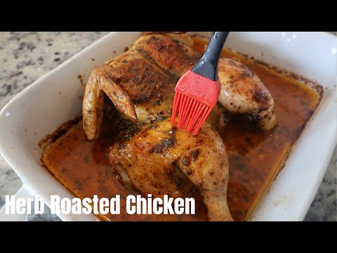 The trick to making the Juiciest Herb Roasted Chicken | Crispy, Flavorful & Easy!