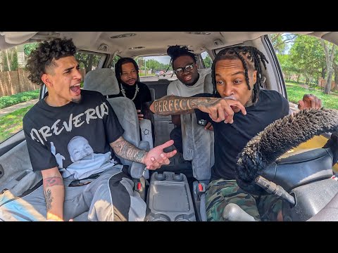 HITTING THE BLOW AND THEN DRIVING 100 MPH With The Gang In The Car..