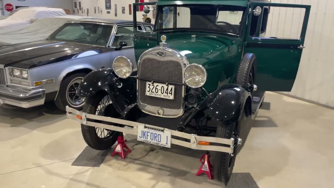 **SOLD on the CCC Buy-It-Now Lot** 1929 Ford Model A Tudor 2-Door Sedan 3-Speed Manual, Ontario Safetied