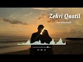 Zehri Qaatil ( slowed & reverb ) New kashmiri song