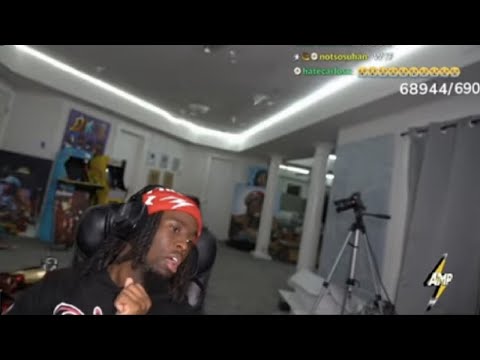 Kai Cenat Claps His A** On Stream OfficialJustJo