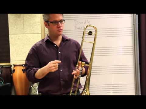 Trombone Routine: Marshall Gilkes at Escuela de Música Creativa