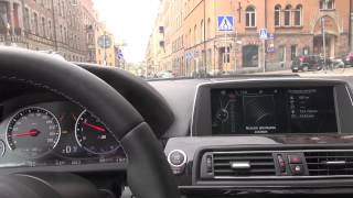 BMW M6 Gran Coupé: driving away