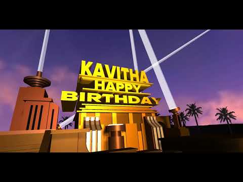 Happy Birthday KAVITHA
