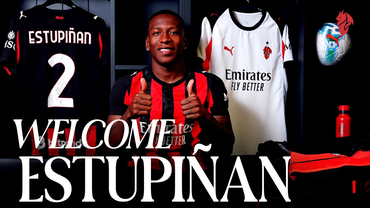Pervis Estupiñán: «Quiero dejar a Ecuador en lo más alto como nuevo jugador del AC Milan»