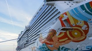 preview picture of video 'Kreuzfahrtschiff Norwegian Getaway / Cruise Ship Norwegian Getaway'