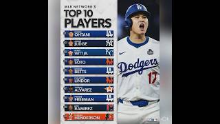 Top 10 Major League Baseball Players of 2025