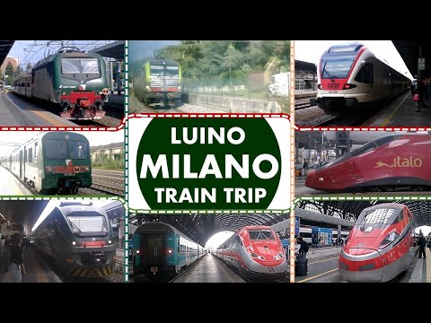 Riding TILO and Trenord from Luino to Milano Centrale