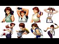 The King Of Fighters YURI SAKAZAKI Victory Pose COMPILATION 더 킹오브파이터즈 유리 승리�