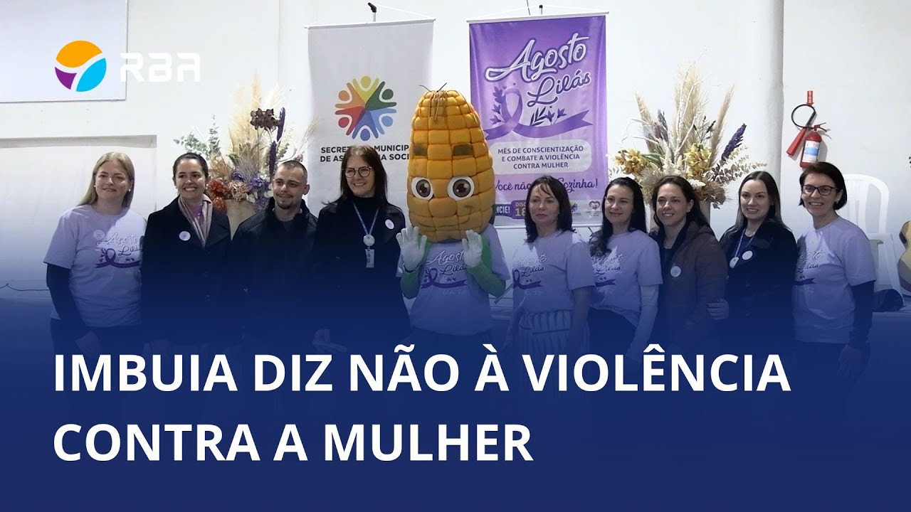 Conscientização em Foco: Agosto Lilás mobiliza Imbuia