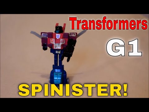 Transformers Vintage G1 Spinister - GotBot True Review NUMBER 209