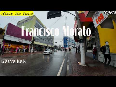Francisco Morato conhecendo a parte de comércios do Município da grande são paulo