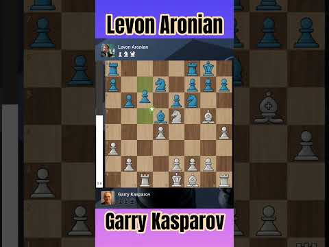 Garry Kasparov vs Levon Aronian | Saint Louis Blitz 2017