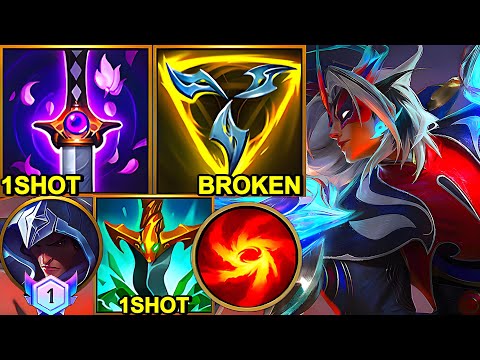 Wild Rift China Top1 Talon - Youmuu & Serpent's Fang ONE SHOT TALON BUILD RUNES - Sovereign Rank
