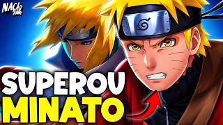 Quando Naruto superou o Minato?