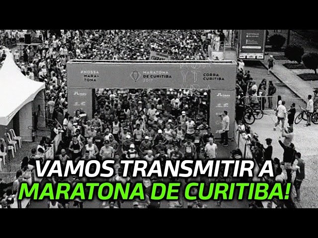 🏃‍♂‍VAMOS TRANSMITIR (oficialmente) A MARATONA DE CURITIBA! 🏃‍♀‍