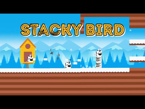 Stacky Bird :) Gameplay || Stack square eggs to pass || iOS/Android - YouTube