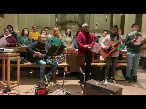 SANTO SANTO / new creation choir group 4th simbang gabi dec.18,24