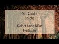 Rainer Maria Rilke „Herbsttag" II 