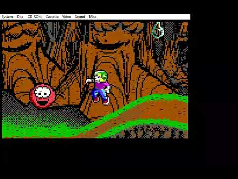 Commander Keen 4 CGA 160x100 16 color proof of concept