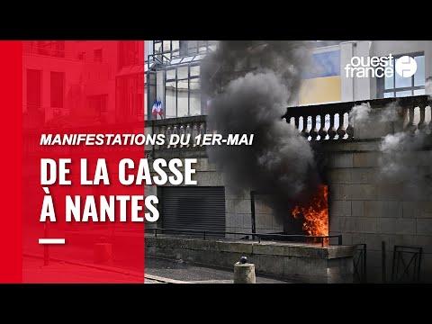 Manifestations du 1er-Mai : des premiers heurts observés à Nantes