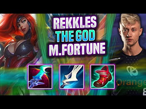 REKKLES IS A GOD WITH MISS FORTUNE! - KC Rekkles Plays Miss Fortune ADC vs Jinx! | Season 2022