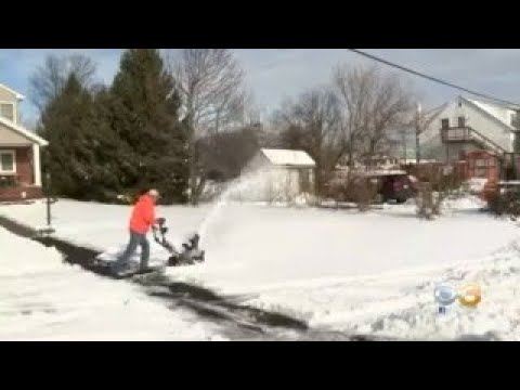 Bucks And Burlington Counties Digging Out From Winter Storm