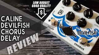 Video thumbnail for AWESOME Budget DELAY/CHORUS | Caline DCP-03 DevilFish | VIDEO REVIEW [NO TALK] by Perry Frank