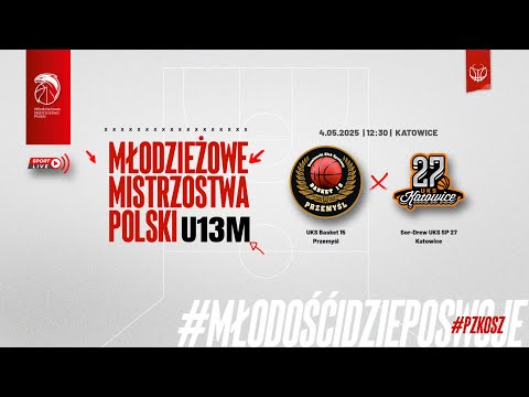 UKS Basket 15 Przemyśl - Sor-Drew UKS SP 27 Katowice (1/4 MMP U13M)