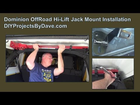 Hi-Lift Jack Mount Installation for Jeep JK Wrangler