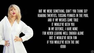 Taylor Swift - THE 1 (Lyrics) Taylor Swift - THE 1 (Lyrics)